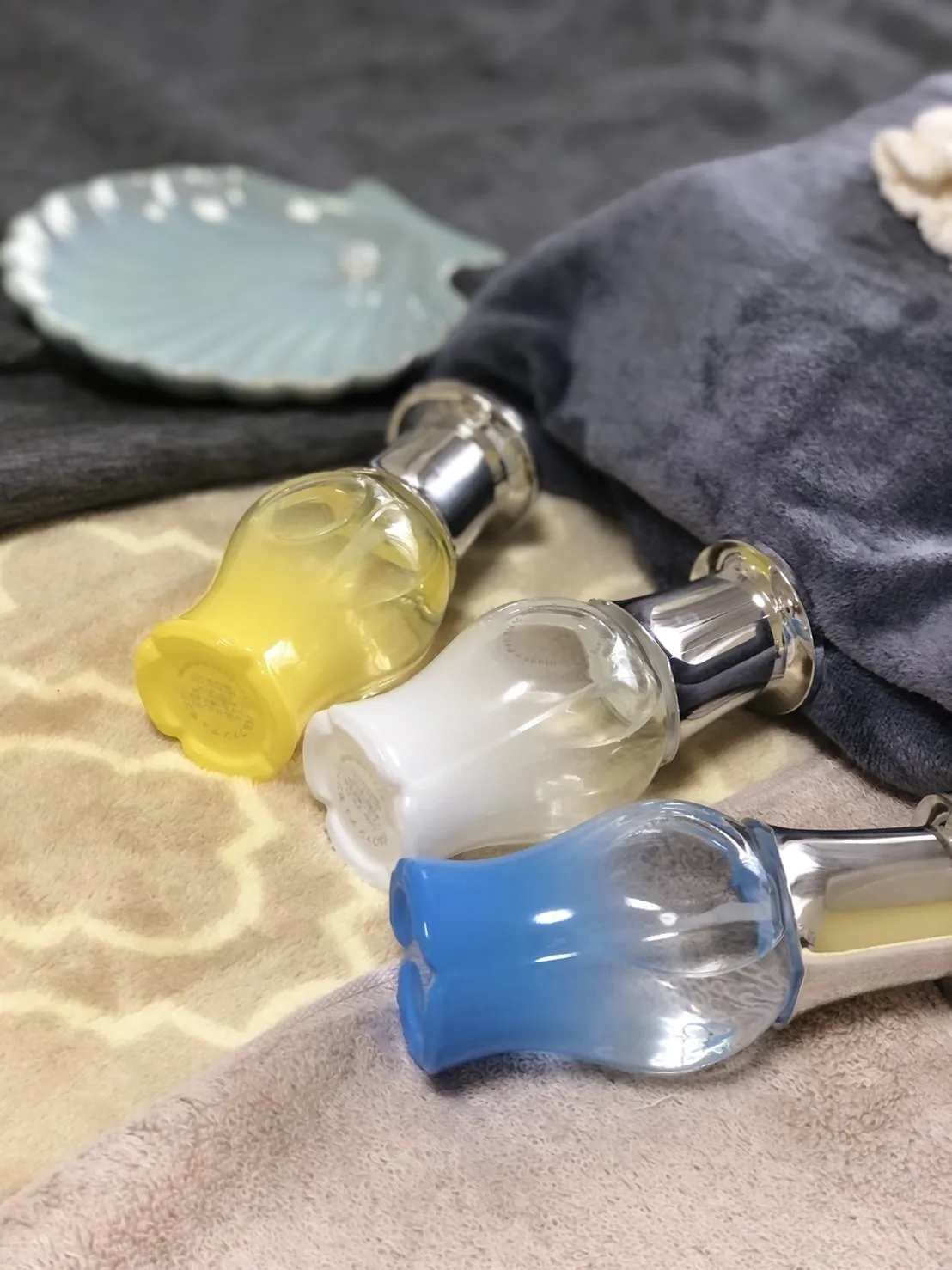 香りも大事なセラピーの1つです